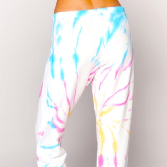 Perfect Terry Sweatpant in Sunburst Tie Dye. Spiritual Gangster- BNWT - Picture 6 of 6